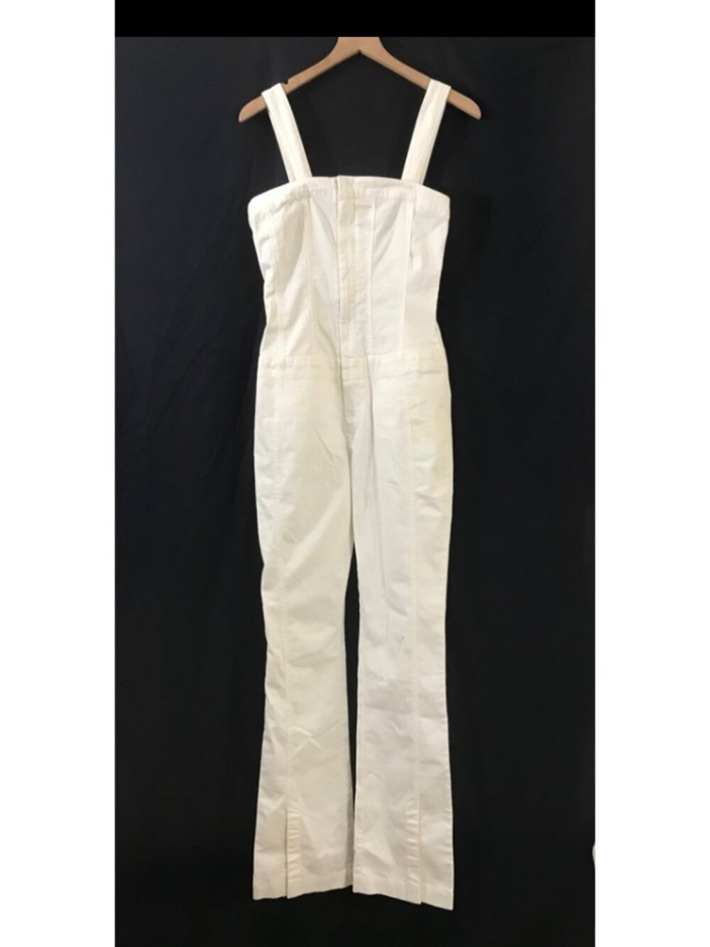 Free People Stretch Denim Jumpsuit Sample - Small - NWOT